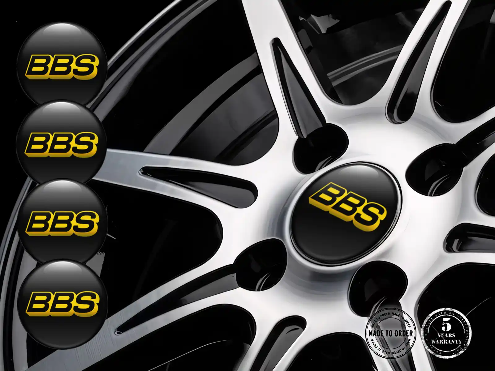 BBS Decalcomania Ruota Edizione Niche Performance Wave